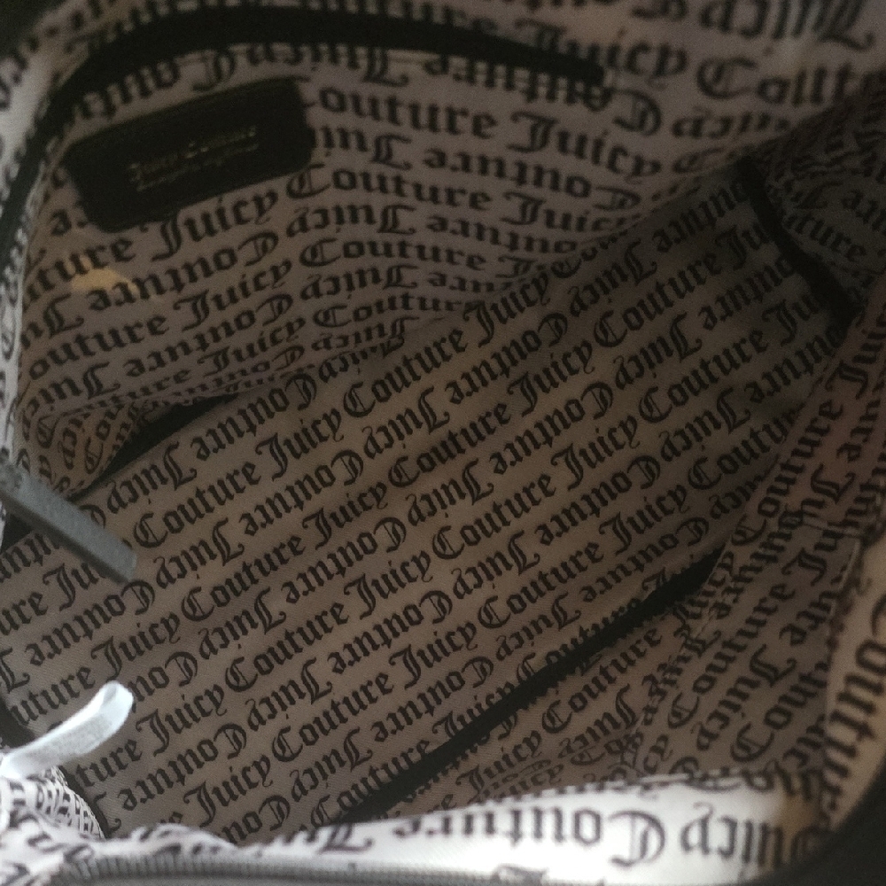 Juicy Couture Blush and Black Embroidered Tote - Picture 6 of 6